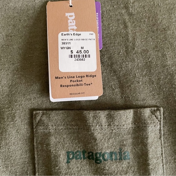 Patagonia Logo Ridge Pocket Shirt - Picture 3 of 4